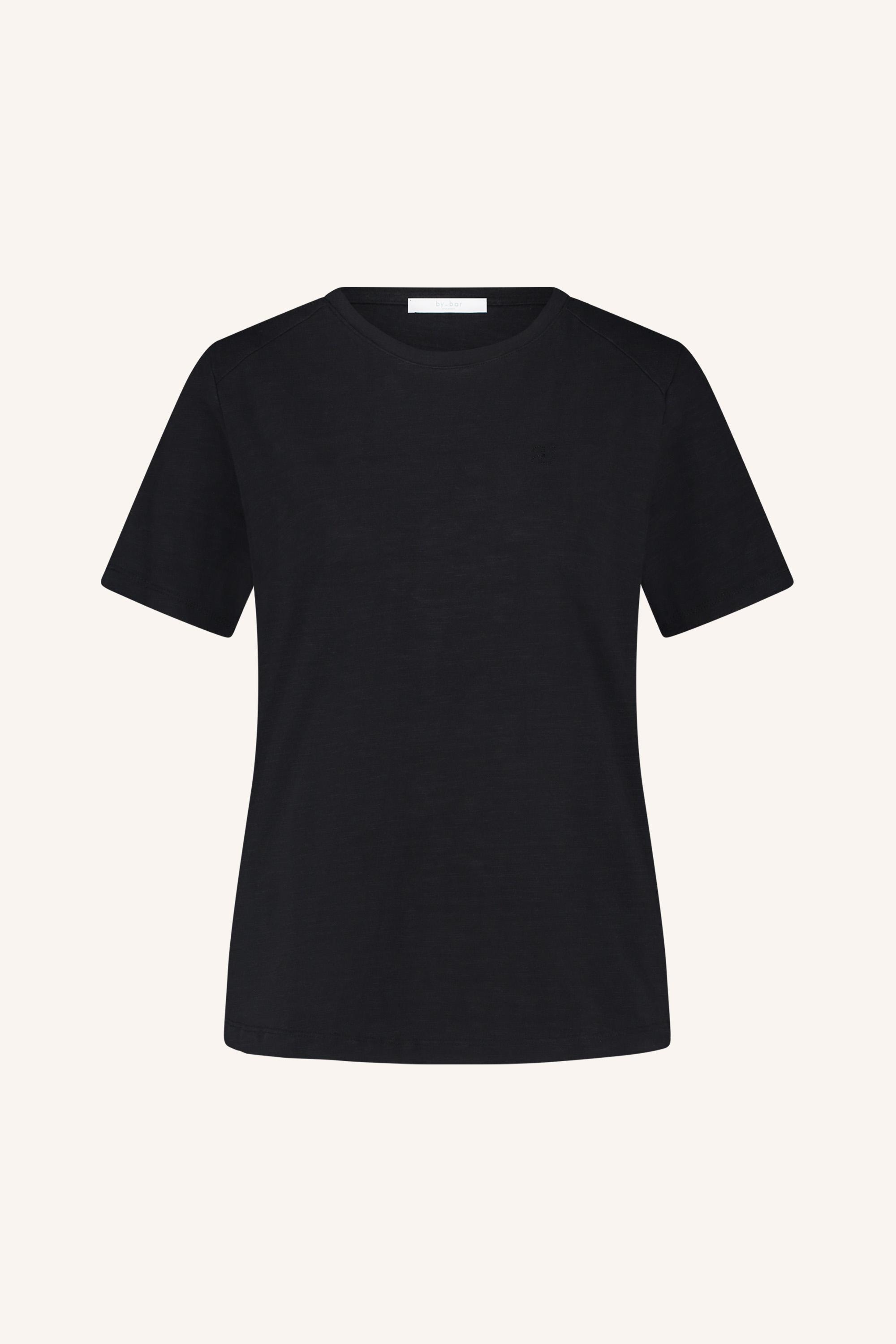 By-Bar Holy Logo Top Black Damen Shirt schwarz